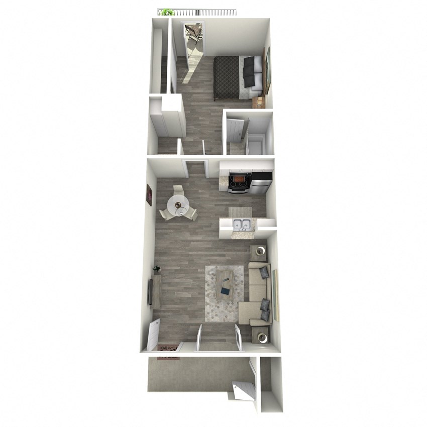 Tides at East Glendale A3 1 Bedroom 1 Bathroom 4141 W Glendale